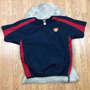 90s Cooperstown Short Sleeve Pullover Windbreaker